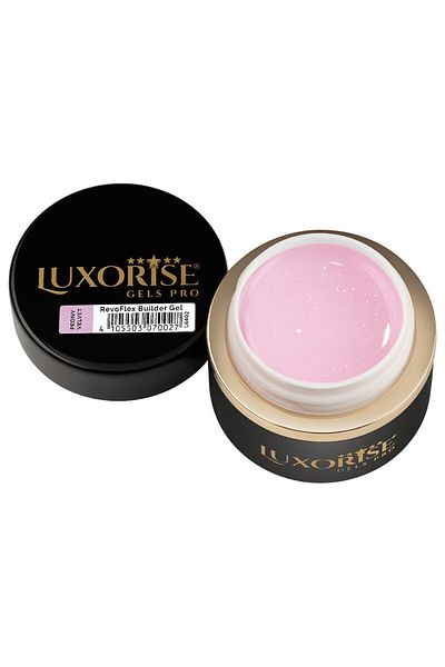LUXORISE Gel de unghii UV Revoflex 15ml, catifea bujor
