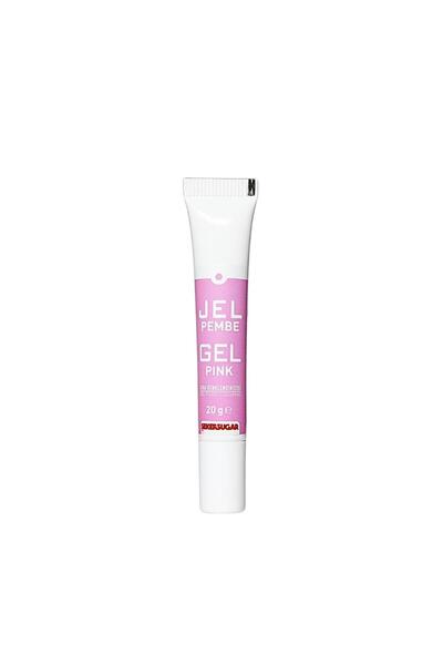 ŞEKER & SUGAR Jel Gıda Boyası Pastacılık 20 Ml Pembe Renk