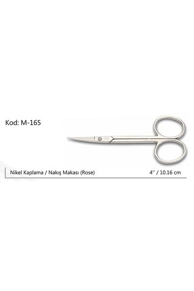 Oneol Yayınevi Europe Embroidery Scissors Super Quality No:4 1016 cm - 1Ol3211-8020