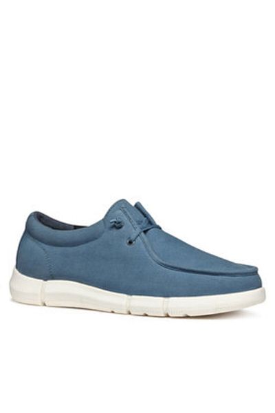 Geox men's moccasins U4546C-00010 blue