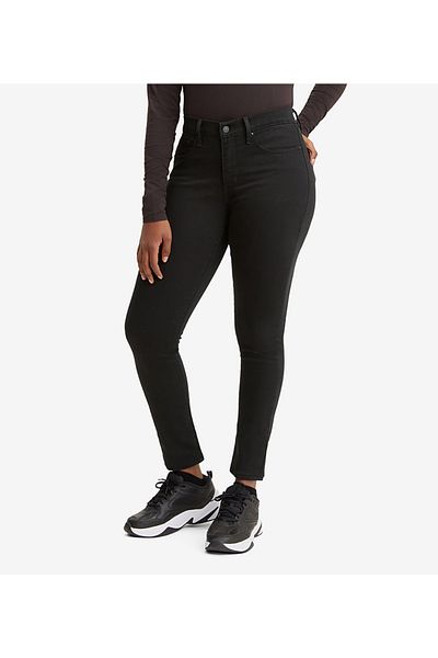 Levi's Soft Black Shorts For Women
