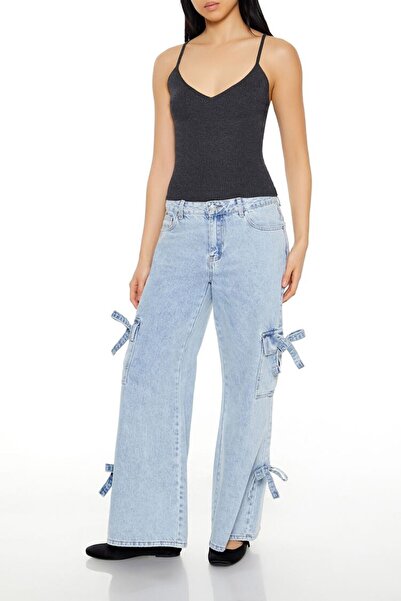 Forever 21 Triko V Yaka Askılı Atlet