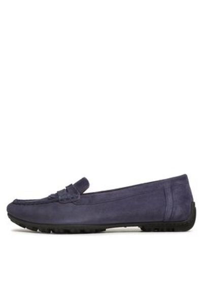 Geox women's moccasins D35RCA-00021 blue