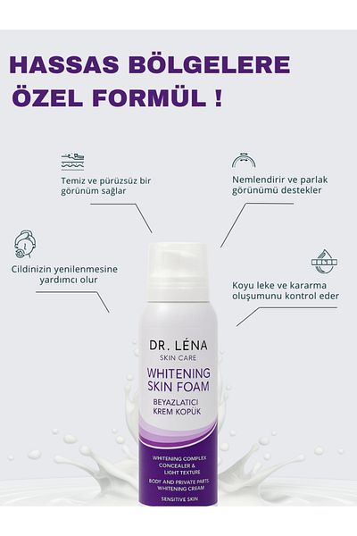 Panthenol دكتور. رغوة تبييض البشرة من لينا (رغوة تبييض البشرة)