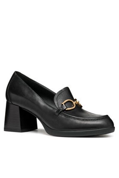 Geox Pantofi cu toc de damă geox D WALK PLEASURE 55 D46XBF 00043 negru