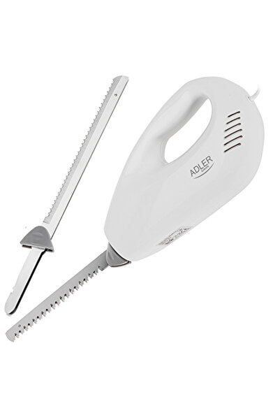 adler Cuțit electric AD4512, 2 lame din oțel inoxidabil, 200W