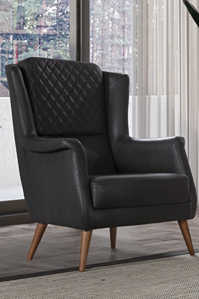 Eymense Hünkar Tekli Berjer Siyah