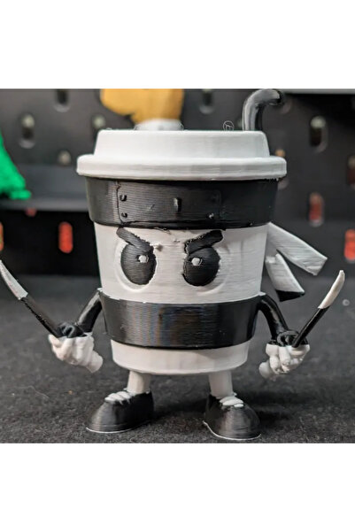 GRAT3D Cappuccino Assassino-10 cm– Koleksiyonluk Figür