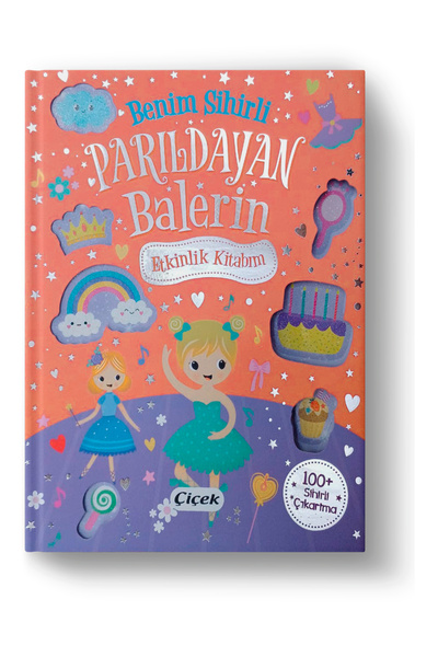Çiçek Yayıncılık BENİM SİHİRLİ PARILDAYAN BALERİN ETKİNLİK KİTABIM