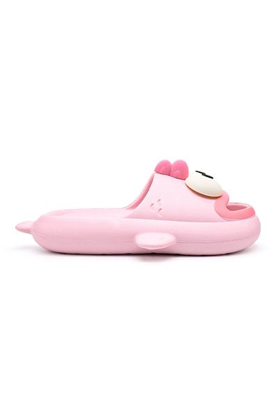 Tmall Women's Slippers, With Ugly Fish Cartoons, Foam, Pd1036, Pink