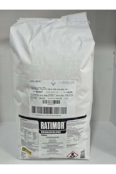 Kulsan İlaç Ratimor Pellets Fare Zehiri | 10 Kg