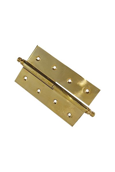 flores Brass hinge on the left, gold, 75 x 120 mm