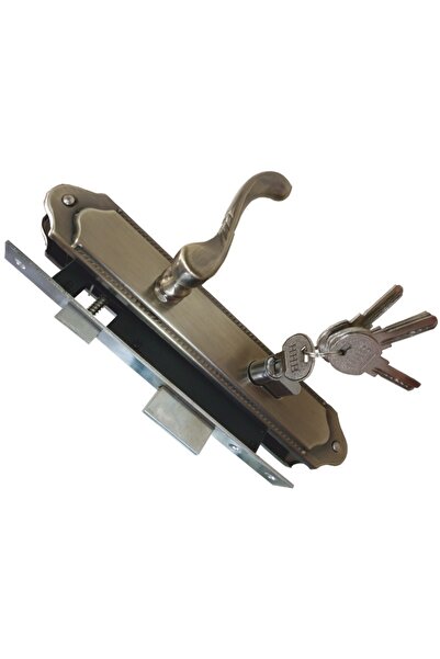 flores Broasca completa pe butuc, gri-antic, 5 chei, 85 x40 mm