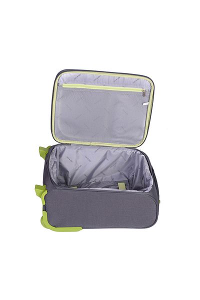 Lamonza Superlight trolley 40x30x21 cm, 1.8 kg, gray / green