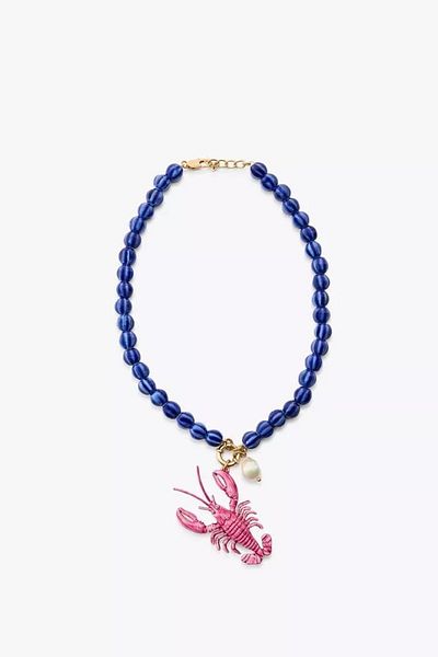 CHARMLUCKY Scorpio Pearl Bead Necklace