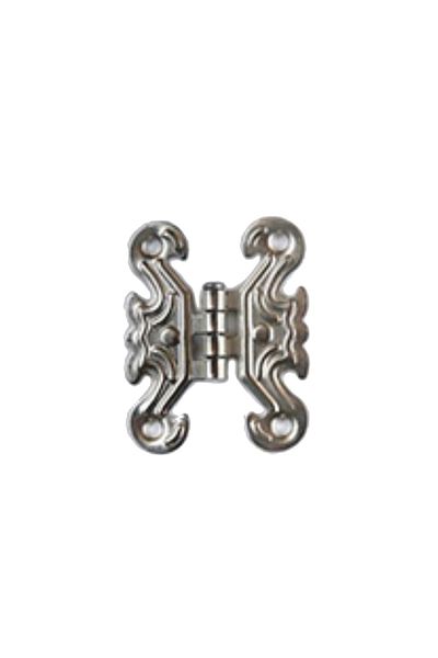 flores Hinge for wooden box, chrome, 35 x 45 mm, 2 pcs / set