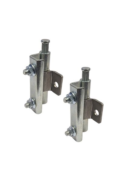 flores Metal hinge for locker, inclined, H 57 mm, 2 pcs / set