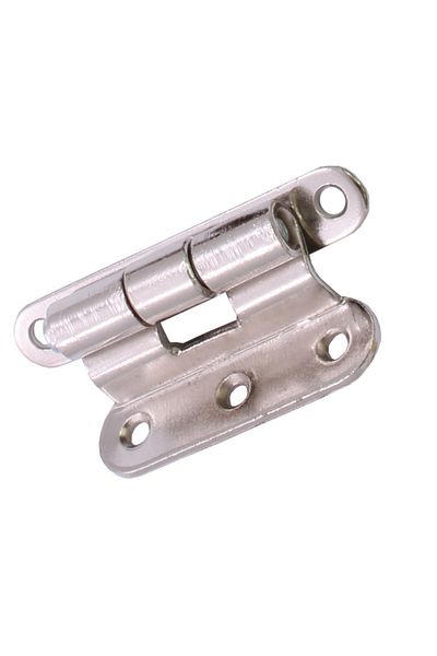 flores Pipo hinge, with small plate, for window, chrome, 45 x 90 mm, 2 pcs / set