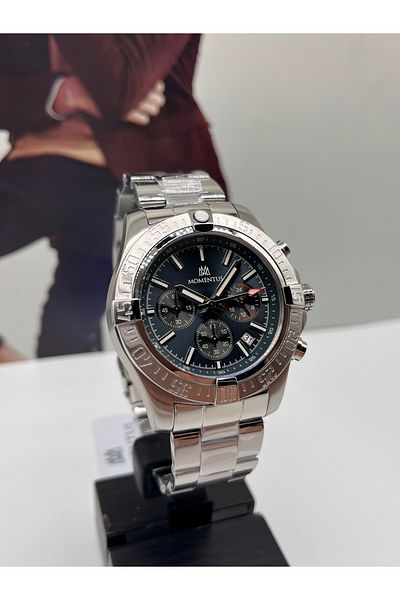 Momentus Steel Sports Men's Wristwatch 10 Atm Waterproof