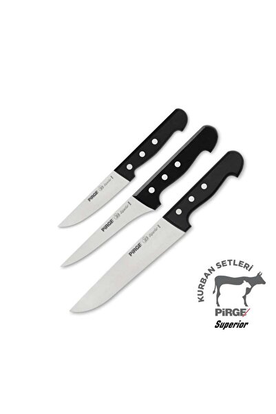 PİRGE Superior Bıçak Seti 3'lü