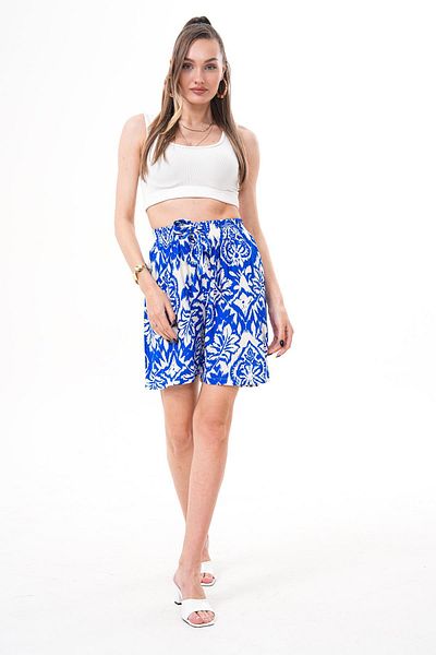 ŞİMAL Pantaloni scurți cu model pentru femei 250384 -