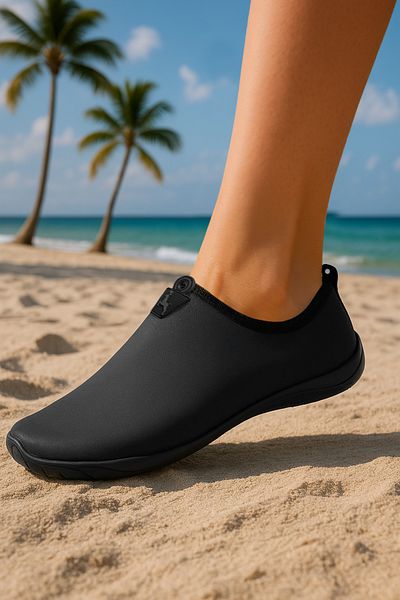 BLACK DEER Pantofi multifuncționali Lab Black pentru plajă și mare