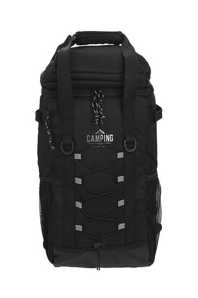 OEM Backpack Insulated Food Bag Black 27L Aluminum Lining 32.5x18x47cm