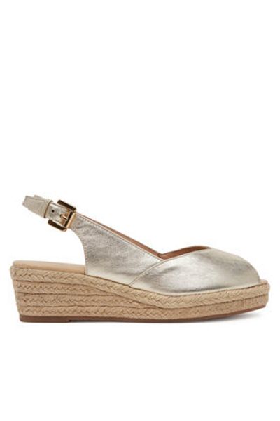Geox women's espadrilles D55YXA-000Y2 gold