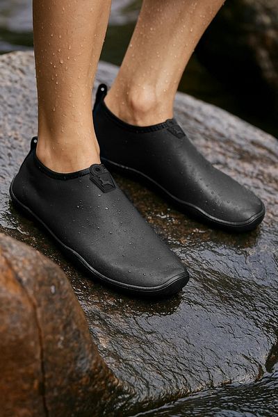 BLACK DEER Pantofi multifuncționali Lab Black pentru plajă și mare