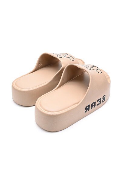 Tmall Women's Slippers, With Platform, Foam, Pd1029, Khaki