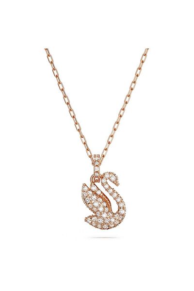 Swarovski 5647555 Necklace Iconic Swan:pend Xxs Pendant Whi/ros
