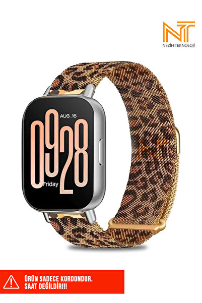 Nezih Case Redmi Watch 5 Active / Redmi 5 Lite Compatible Milanes Weave Mesh Metal Band