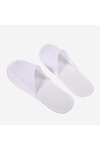 LA PERLA TECH 10 قطع من نعال قماش القيلولة نوع نعال يمكن التخلص منها لغرف الض...