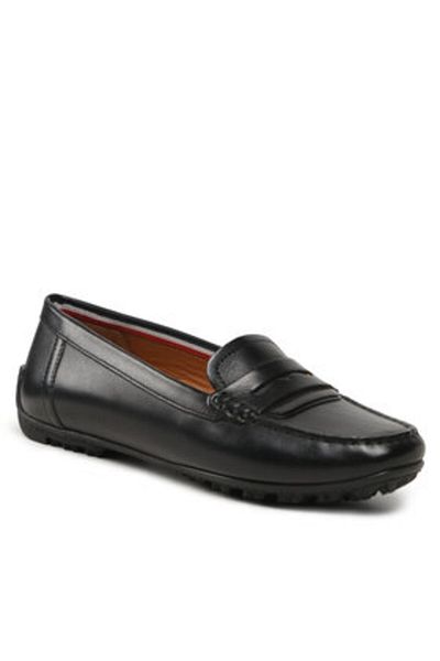 Geox women's moccasins D35RCA-00043 black
