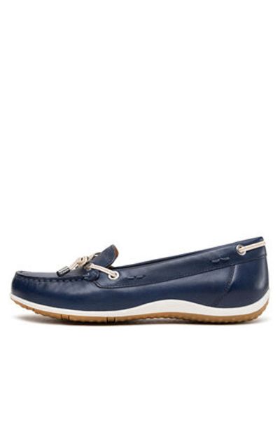 Geox women's moccasins D92DNB-043BC blue
