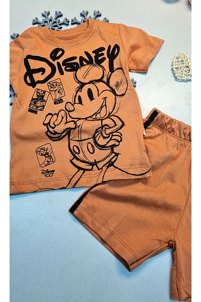 CemBebe Boy's combed cotton shorts and t-shirt summer set