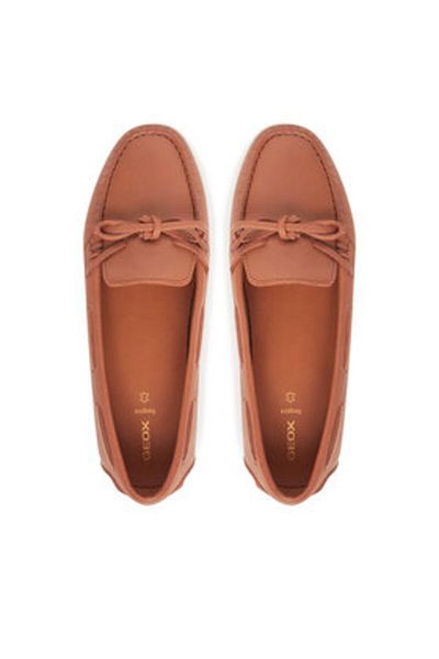 Geox women's moccasins D45RCA-00043 natural