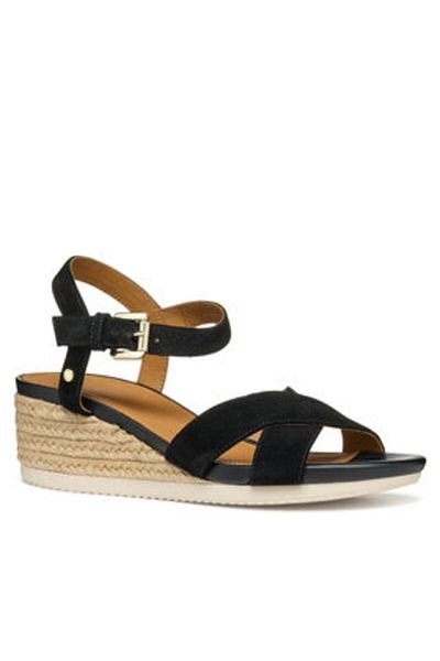 Geox women's espadrilles D55HHB-00020 black