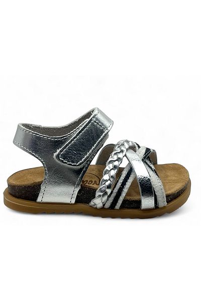Piarmoni Genuine Leather Anatomical Cork Sole Girls Sandals