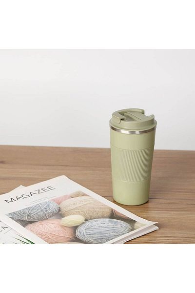 VAV GET Stainless Steel Travel Coffee Mug – 510ml Vacuum Insulated Tumbler for Hot & Cold Drinks