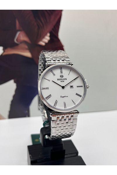Hislon Ultra Slim Classic Men's Wristwatch 3 Atm Waterproof with 3 Years Warranty