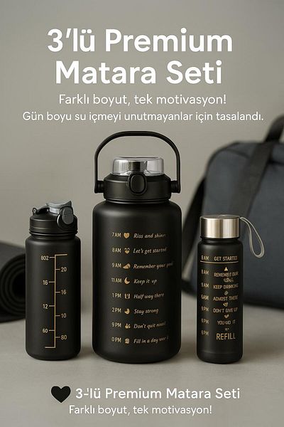 jetlegelsin Water Bottle & Flask - 3 people