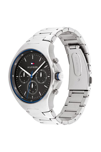 Tommy Hilfiger Men 1792054 Stainless Steal Watch, 40 mm, Silver