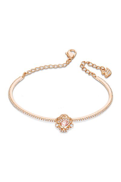 Swarovski 5516476 Sparkling Ankle DC-Bangle - CL CzMo-Ros M