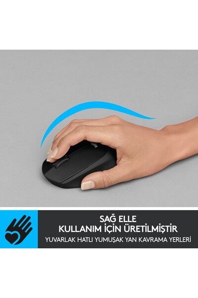 logitech Ασύρματο ποντίκι M330 μαύρο 910-004909 αθόρυβο