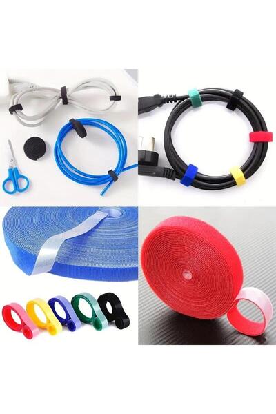 sanal trend شريط تنظيم الكابلات بطول 5 متر × 1 سم