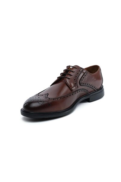 Greyder 64699 Kahverengi Hakiki Deri Erkek Loafer Ayakkabı