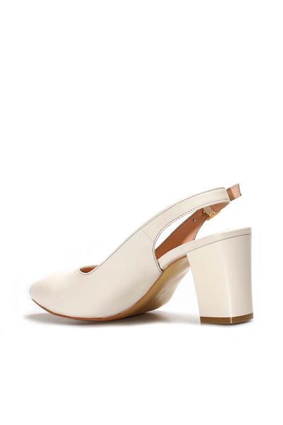 FAST STEP Pantofi de damă din piele naturală cu toc gros 064za359