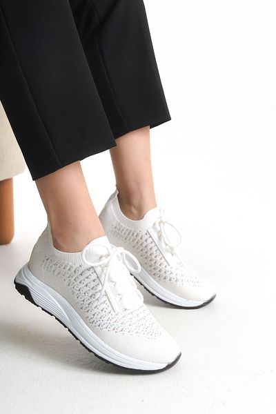 Solo Bag Tricotaj unisex Stone Daily Respirabil Talpă ortopedică Pantofi de mers sport cu șireturi ușoare