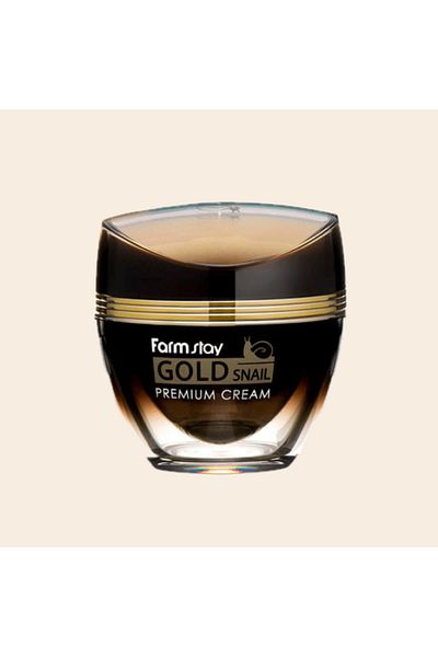 Farmstay Crema pentru fata cu extract de melc, Gold Snail Premium, farmstay, 50ml